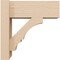 Ekena Millwork 6-in W x 14-in D x 14-in H Balboa Block Rough Cedar Woodgrain TimberThane Outlooker, Primed Tan OUTUR060X14X14BOA44RCPR - alternate 4